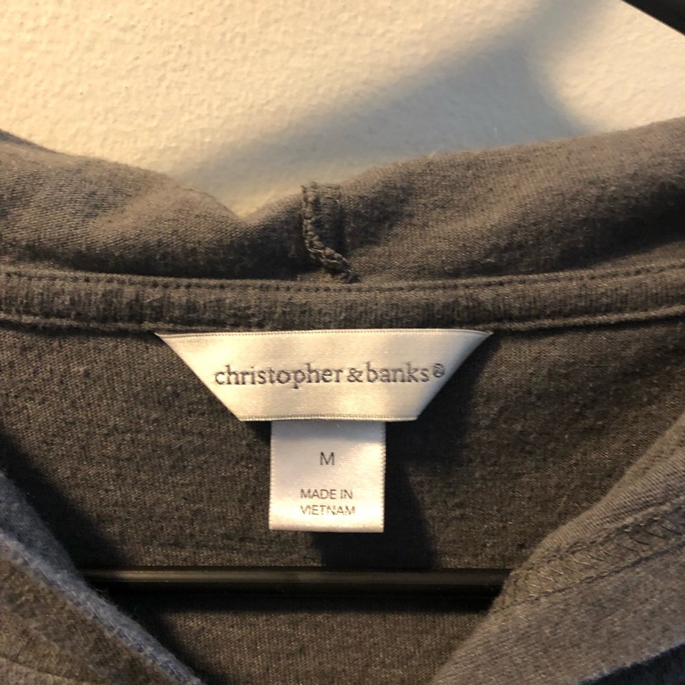 Gray Zip Up Jacket - image 3